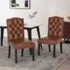 2pk Harriet Contemporary Tufted Dining Chairs - Christopher Knight Home -Christopher Knight Home GUEST 02a54202 b261 4069 af0d f3ccf309676e