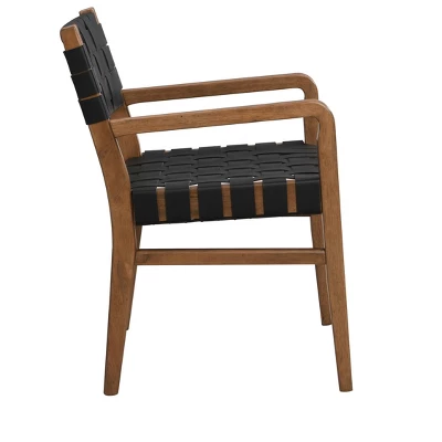 Christopher Knight Home Prosen Faux Leather And Rubberwood Dining Chair (Set Of 2) 8 Christopher Knight Home Prosen Faux Leather And Rubberwood Dining Chair (Set Of 2) - Image 6