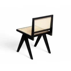 Christopher Knight Home Sepp Rubberwood And Cane Armless Dining Chair With V-Shaped Legs(Set Of 2) -Christopher Knight Home GUEST 040e8ec8 1442 4825 927e abae30ebdbd9