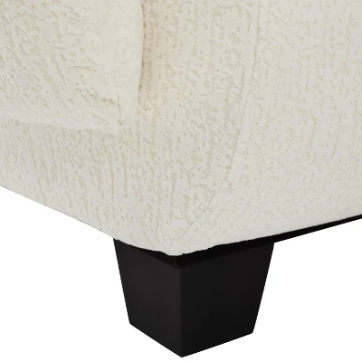 Christopher Knight Home Roxie Modern 3-Seater 94.5" Chenille Upholstered Sofa With Curved Armrests 10 Christopher Knight Home Roxie Modern 3-Seater 94.5" Chenille Upholstered Sofa With Curved Armrests - Image 8