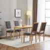 Christopher Knight Home Carina French Country Rubberwood Upholstered Dining Chair (Set Of 4) -Christopher Knight Home GUEST 04c983da 8e2b 4cbf bd8a cafb9dd93712