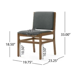 Christopher Knight Home Set Of 4 Coston Upholstered Dining Chairs -Christopher Knight Home GUEST 0731e3aa 9d84 4a36 b412 faa802197cad