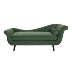 Calvert Contemporary Scroll Arms Velvet Chaise Lounge - Christopher Knight Home -Christopher Knight Home GUEST 0a0bdc7c 795d 4598 8b3d cf6ca4e311d5