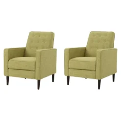 Set Of 2 Mervynn Mid-Century Recliner - Christopher Knight Home -Christopher Knight Home GUEST 0a95d285 526e 4bab ad06 6d8d9a8e6717