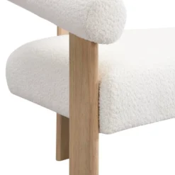 Christopher Knight Home Webb 53" Modern Rubberwood Boucle Upholstered Loveseat -Christopher Knight Home GUEST 0aa007be 2762 47ad 8c3a 212eefc827b9