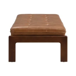 Christopher Knight Home Fitch Contemporary Tufted Faux Leather Upholstered Ottoman -Christopher Knight Home GUEST 1140c0c1 5b88 4675 9223 ccb0ba6aa117