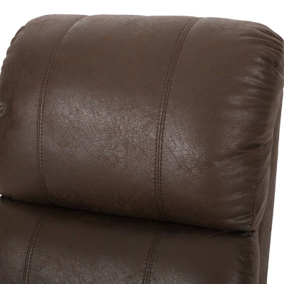 Meridan Contemporary Upholstered Theater Seating Reclining Sofa - Christopher Knight Home 15 Meridan Contemporary Upholstered Theater Seating Reclining Sofa - Christopher Knight Home - Image 13