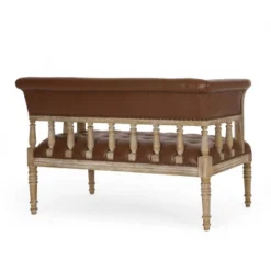 Loyning Traditional Upholstered Tufted Loveseat - Christopher Knight Home -Christopher Knight Home GUEST 137ec25b aec9 4f9d 8ccd 43f40541952f