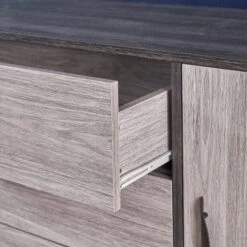 Sincere Mid Century Modern Multipurpose Cabinet Sonoma Gray - Christopher Knight Home -Christopher Knight Home GUEST 14664b8e 1692 4a89 b821 fbb7910a2b39