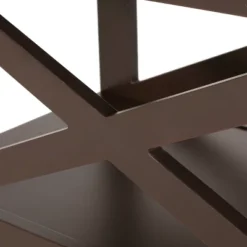 Vernon Contemporary 2 Shelf Side Table Dark Walnut - Christopher Knight Home -Christopher Knight Home GUEST 14c1bc34 c067 4a79 a075 dac7e75c76fa