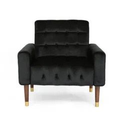 Bourchier Modern Glam Velvet Armchair - Christopher Knight Home -Christopher Knight Home GUEST 157c0891 d322 4be6 80fe 1d1b2f7bbb55