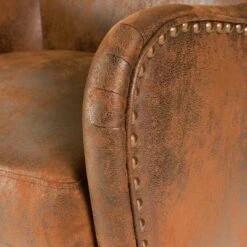 Lorenzo Studded Club Chair Brown - Christopher Knight Home -Christopher Knight Home GUEST 1622d30a 1b1d 448f b810 4680dc87ca72