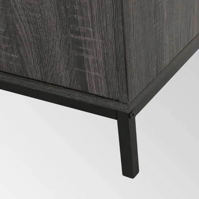 64.5" Frankford Contemporary Cube Unit Bookcase Dark Gray - Christopher Knight Home 5 64.5" Frankford Contemporary Cube Unit Bookcase Dark Gray - Christopher Knight Home - Image 3