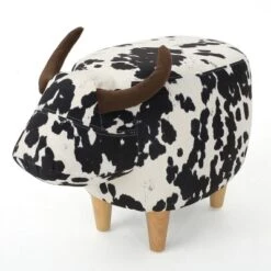 Bessie Cow Ottoman - Christopher Knight Home -Christopher Knight Home GUEST 19d07107 a49a 4abd 83a4 0d5f16206f97