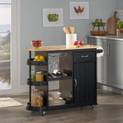 Corby Kitchen Cart - Christopher Knight Home