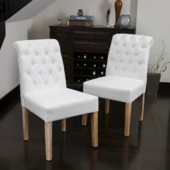 2ct Dinah Roll Top Fabric Dining Chair Set - Christopher Knight Home 9 2ct Dinah Roll Top Fabric Dining Chair Set - Christopher Knight Home -Christopher Knight Home GUEST 1a7e55ea 37f7 4ea5 869b b4bc571fcbd4