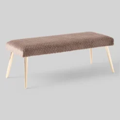 Capernaum Faux Fur Bench - Christopher Knight Home -Christopher Knight Home GUEST 1af5cfa1 0904 4379 ab24 7bffe5013bfe