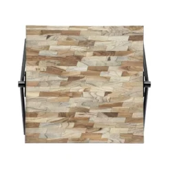 Gurley Handcrafted Modern Industrial Mango Wood Coffee Table Gray/Black - Christopher Knight Home: Iron Frame, Spot Clean -Christopher Knight Home GUEST 1b1d9b3f 4fb4 4738 88d9 01b5cd228022