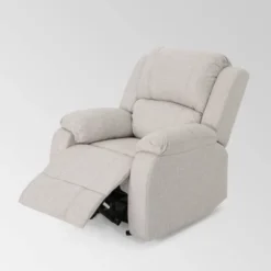 Mozelle Classic Gliding Recliner Beige - Christopher Knight Home -Christopher Knight Home GUEST 1be1a6dd 9d3d 46f2 9cd3 f7cb38924893