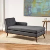 Stormi Mid-Century Modern Fabric Chaise Lounge - Christopher Knight Home -Christopher Knight Home GUEST 1cb729f2 ac67 424b 9a53 267544172ca3