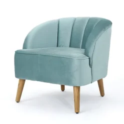 Amaia Modern New Velvet Club Chair - Christopher Knight Home -Christopher Knight Home GUEST 1cdd9acf a778 4053 947b a8c2b8036e7b