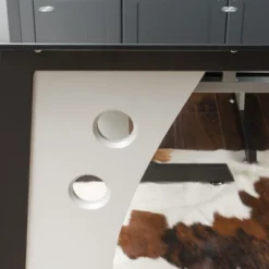 Oria L-Shaped Desk With Tempered Glass - Black/Gray - Christopher Knight Home 7 Oria L-Shaped Desk With Tempered Glass - Black/Gray - Christopher Knight Home -Christopher Knight Home GUEST 1d92c93d 8edf 4ab5 81ee 8151ecb73543