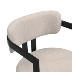 Christopher Knight Home Celica Modern Faux Wood Finish Upholstered Metal Dining Chairs (Set Of 2) -Christopher Knight Home GUEST 1e615465 cfc3 426b b376 e043d7067292