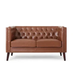 Holasek Contemporary Upholstered Tufted Loveseat - Christopher Knight Home 20 Holasek Contemporary Upholstered Tufted Loveseat - Christopher Knight Home -Christopher Knight Home GUEST 20838796 6838 4351 972e c2e36dda535d