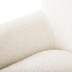 Christopher Knight Home Hartshorn Boucle Upholstered Club Chair And Ottoman Set Almond/Matte Black -Christopher Knight Home GUEST 2091721b 9a54 4788 a96a 960e68999d9c