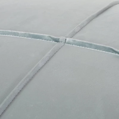 Nakisha Modern Glam Velvet Square Bean Bag Ottoman - Christopher Knight Home 7 Nakisha Modern Glam Velvet Square Bean Bag Ottoman - Christopher Knight Home - Image 5