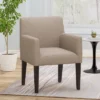 Mcclure Contemporary Upholstered Armchair Taupe/Espresso - Christopher Knight Home -Christopher Knight Home GUEST 240367f0 905d 4035 bc11 44b8d171d8a5