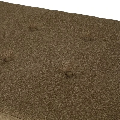 Zentner Rustic Tufted Double End Chaise Lounge With Bolster Pillows - Christopher Knight Home 8 Zentner Rustic Tufted Double End Chaise Lounge With Bolster Pillows - Christopher Knight Home - Image 6