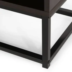 65" Bucy Modern Industrial 6 Shelf V Bookcase Dark Gray/Black - Christopher Knight Home -Christopher Knight Home GUEST 246a2ac4 d265 4828 ae67 a3f1d572646c