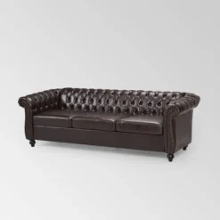 Parksley Tufted Chesterfield Sofa - Christopher Knight Home 18 Parksley Tufted Chesterfield Sofa - Christopher Knight Home -Christopher Knight Home GUEST 25e9c145 2ce6 4ec2 b175 e72a73595ce0