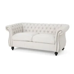Somerville Traditional Chesterfield Loveseat - Christopher Knight Home -Christopher Knight Home GUEST 27510145 c665 4a8e ab08 733327ea13e3