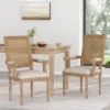 Set Of 2 Maria French Country Wood And Cane Upholstered Dining Chairs - Christopher Knight Home 1 Set Of 2 Maria French Country Wood And Cane Upholstered Dining Chairs - Christopher Knight Home -Christopher Knight Home GUEST 27b4f22c f1d3 4a2e 84f4 cef8e6ac1ede