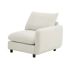 Christopher Knight Home Acker 3 Pieces Modern Upholstered Sectional Sofa Set, White -Christopher Knight Home GUEST 283575e1 0cf1 4bb0 9483 60f79b1b9a90