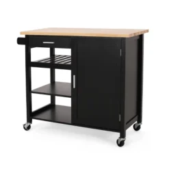 Westcliffe Contemporary Kitchen Cart With Wheels - Christopher Knight Home 27 Westcliffe Contemporary Kitchen Cart With Wheels - Christopher Knight Home -Christopher Knight Home GUEST 2a956c54 d2ee 4098 8f48 a13f54b210a1