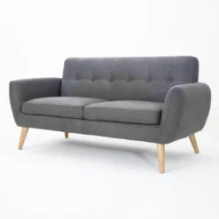 Josephine Mid-Century Modern Petite Sofa - Christopher Knight Home -Christopher Knight Home GUEST 2c274e19 a1a0 45db bff9 e89e34b62e22