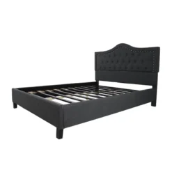 Queen Dante Upholstered Traditional Bed Frame - Christopher Knight Home -Christopher Knight Home GUEST 2c4652ac c65f 4a07 bd3d dd8ad04ae34e