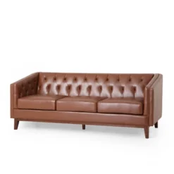 Ovando Contemporary Upholstered 3 Seater Sofa - Christopher Knight Home 27 Ovando Contemporary Upholstered 3 Seater Sofa - Christopher Knight Home -Christopher Knight Home GUEST 2db0012c 979c 4793 ac63 9f8a304a7fdb