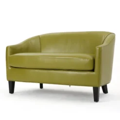 Justine Faux Leather Loveseat - Christopher Knight Home 14 Justine Faux Leather Loveseat - Christopher Knight Home -Christopher Knight Home GUEST 31512e89 0d7f 491e b32e aa94571ed9a7