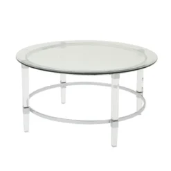 Glass Coffee Table Cocktail Table Center Table Side Table Small Table, Round/Rectangular-Christopher Knight Home -Christopher Knight Home GUEST 31af2ef5 c407 4127 9cb0 55d4eeda9dfd