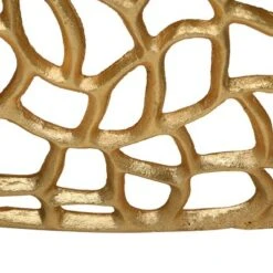 Christopher Knight Home Cortlandt Modern Handcrafted Aluminum Mesh Coffee Table Gold: Chic Pedestal Base, No Assembly Required -Christopher Knight Home GUEST 3235743b 3394 4b0c a287 25e18f8480d0