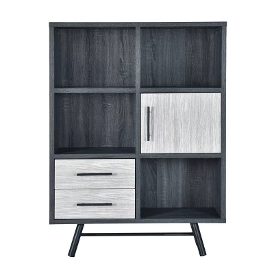 Hulbert Modern Industrial 6 Shelf Multi Functional Cabinet - Christopher Knight Home 14 Hulbert Modern Industrial 6 Shelf Multi Functional Cabinet - Christopher Knight Home - Image 12