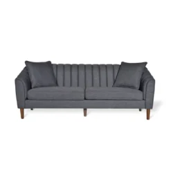 Ansonia Contemporary Fabric 3 Seater Sofa - Christopher Knight Home -Christopher Knight Home GUEST 3654a1c4 ddb0 4f00 bbd3 a3d7640a9e45