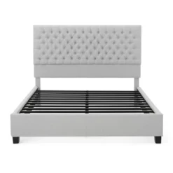 Queen Scout Fully Upholstered Bed Set - Christopher Knight Home -Christopher Knight Home GUEST 367f18a7 9b80 403c 89b4 7cd1aec3b553