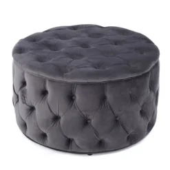 Zelfa New Velvet Ottoman - Christopher Knight Home 18 Zelfa New Velvet Ottoman - Christopher Knight Home -Christopher Knight Home GUEST 36dd17c0 c1d0 4aac 8828 2c0d1f825e86