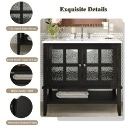Christopher Knight Home Birgit 36" Modern Bathroom Vanity With Ceramic Sink And Adjustable Shelf 15 Christopher Knight Home Birgit 36" Modern Bathroom Vanity With Ceramic Sink And Adjustable Shelf -Christopher Knight Home GUEST 385dd444 100b 486b 9efe 518165b99652