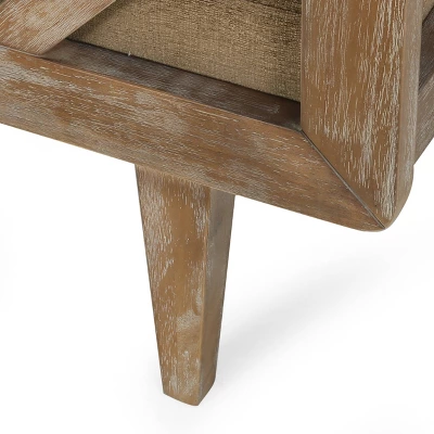 Zentner Rustic Tufted Double End Chaise Lounge With Bolster Pillows - Christopher Knight Home 7 Zentner Rustic Tufted Double End Chaise Lounge With Bolster Pillows - Christopher Knight Home - Image 5